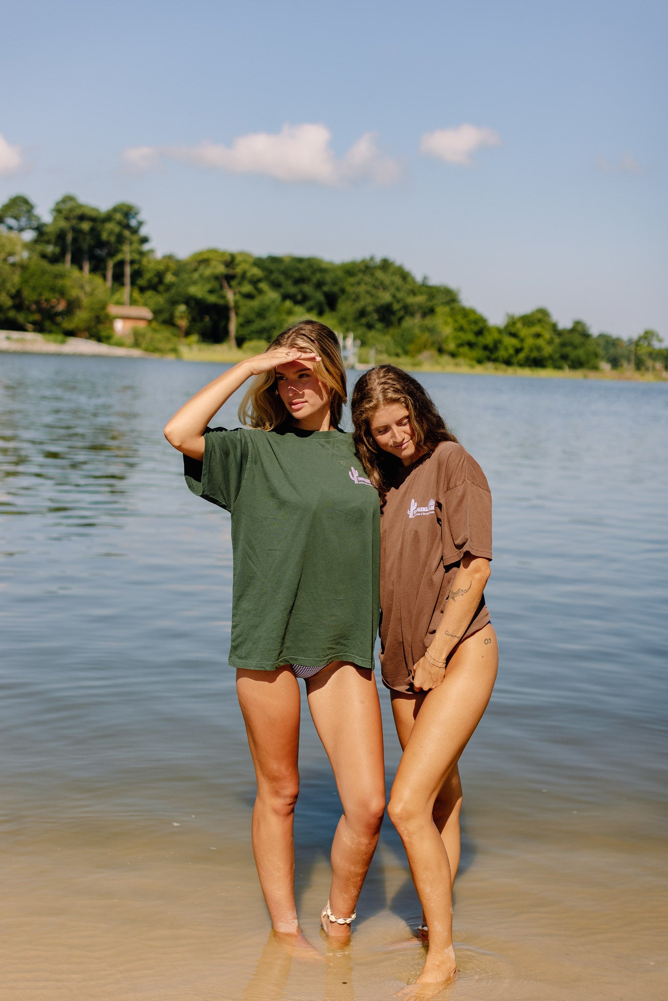 Cowgirl Camp Graphic Oversized Tee