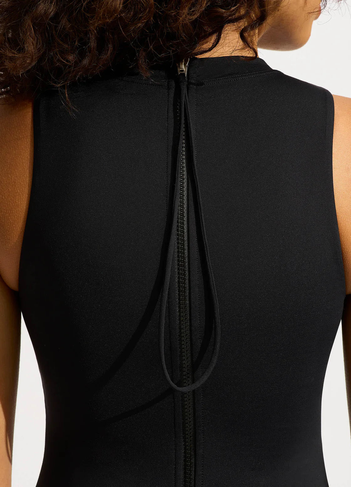 Boyleg Zip One Piece