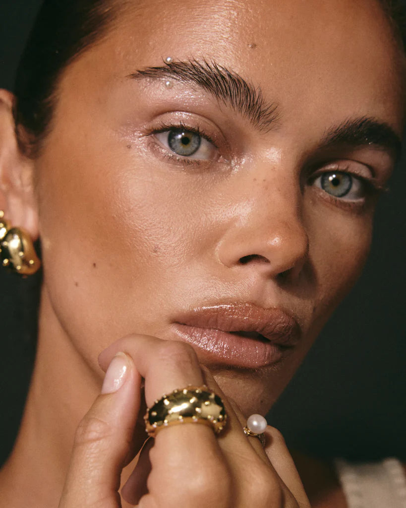 FINAL SALE - Pave Molten Ring
