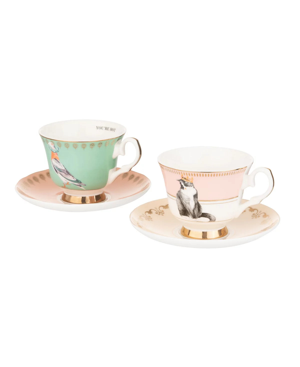 Best of British Teacup and Saucers