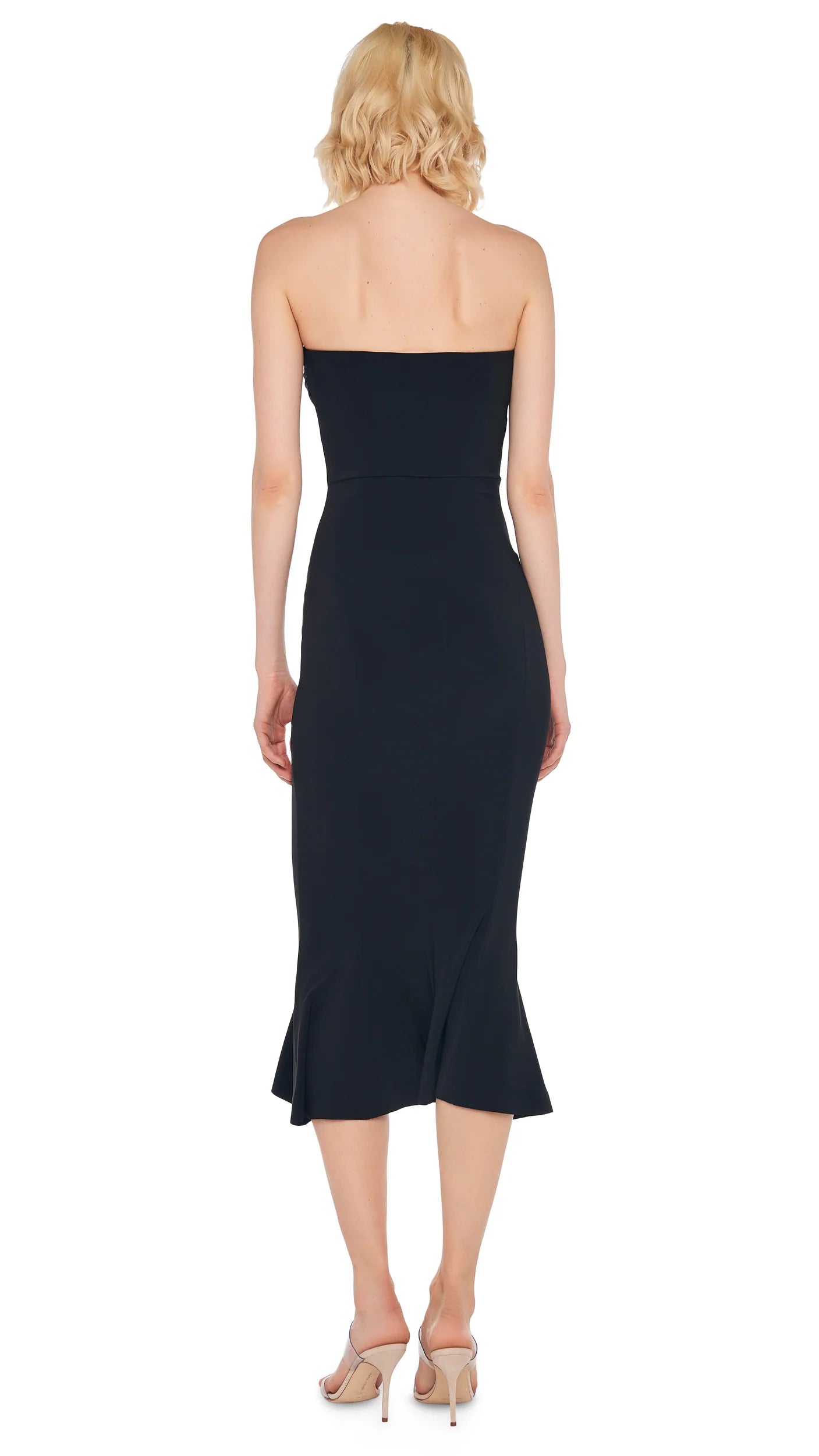 Strapless Fishtail Dress