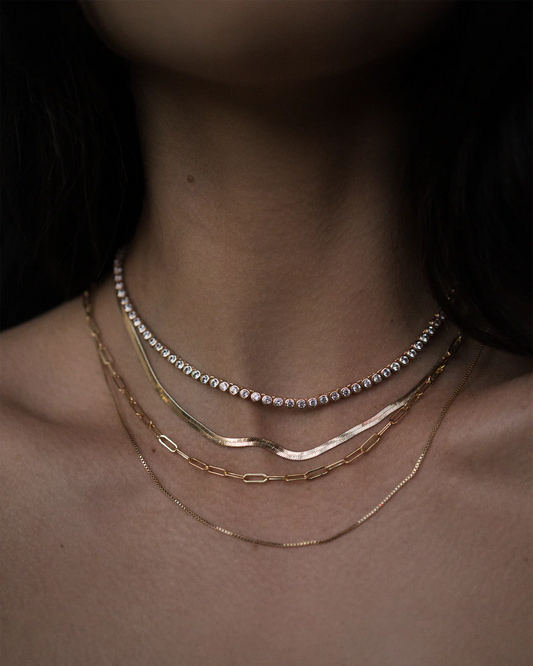 Florence Herringbone Necklace