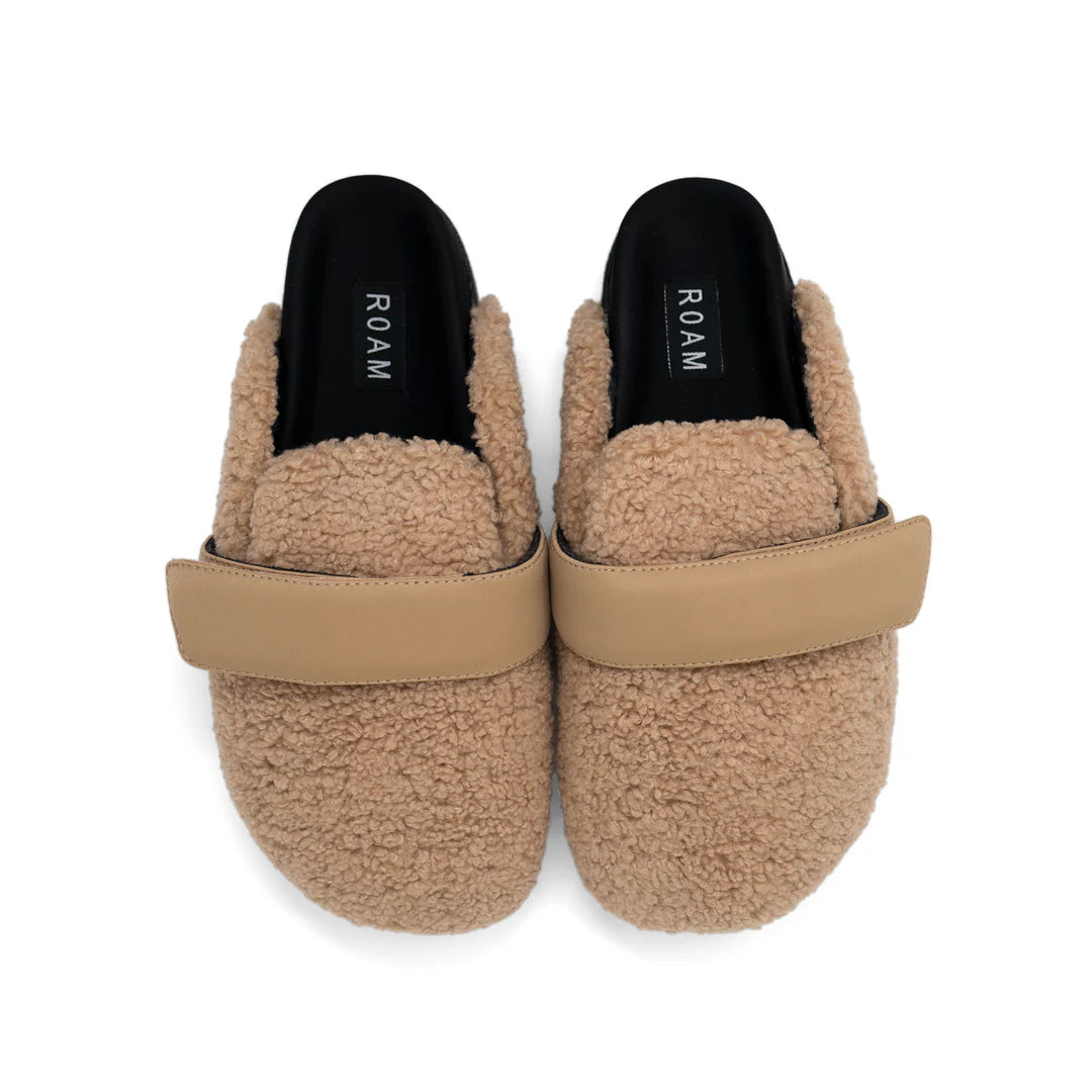 FINAL SALE - Fuzzy Loafer Mule