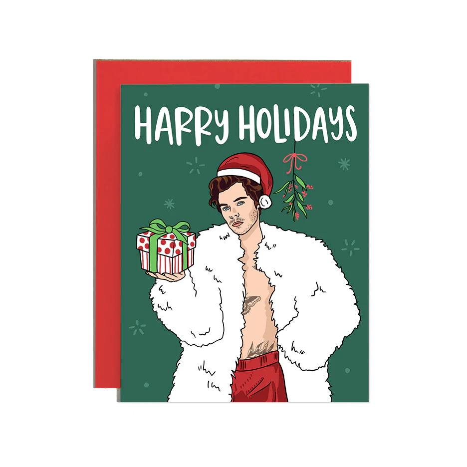 Harry Holidays Christmas Card