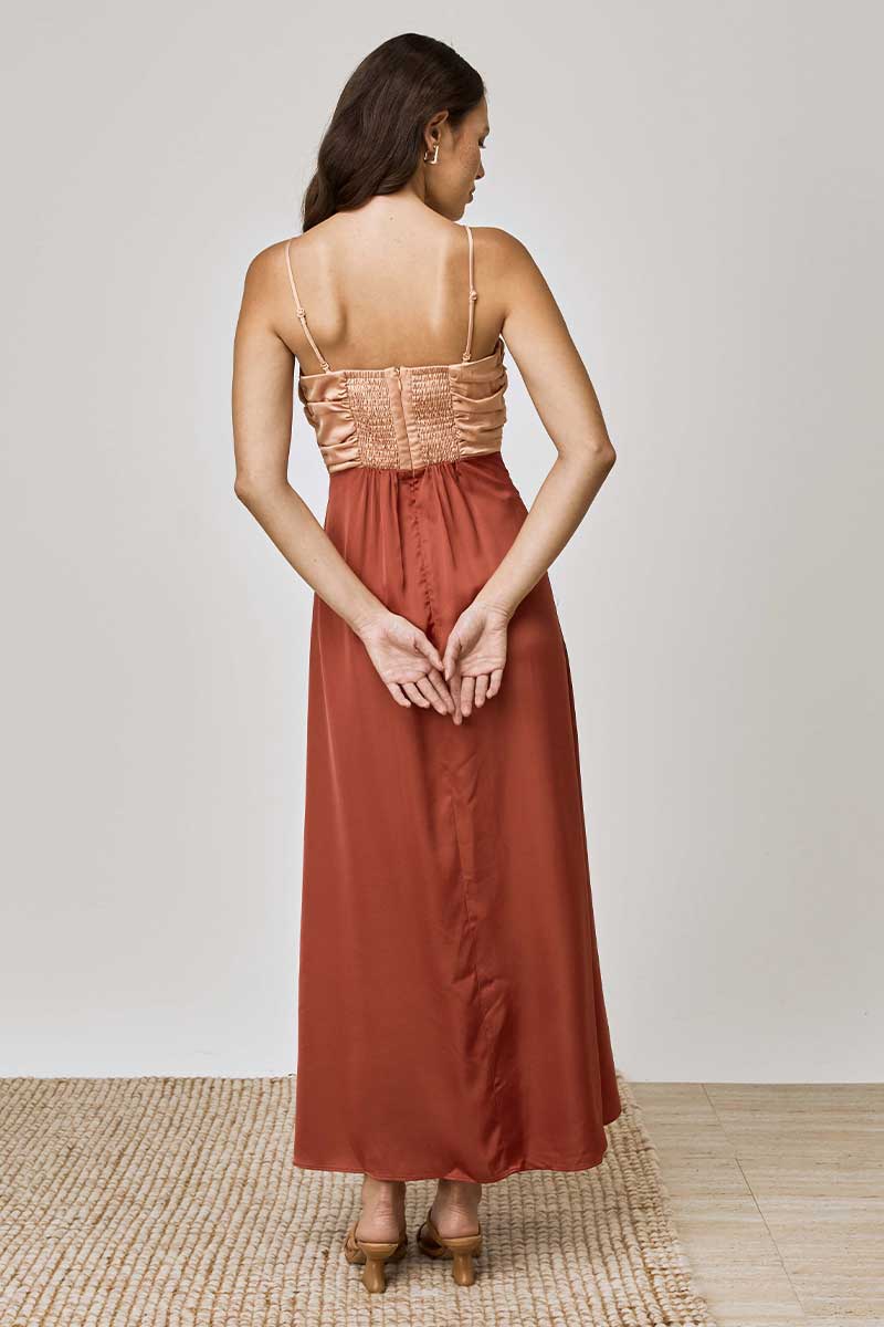 FINAL SALE- Duet Strappy Midi Dress