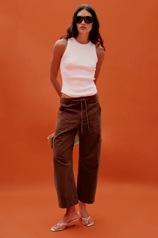 Sabrina Curved Utility Pant
