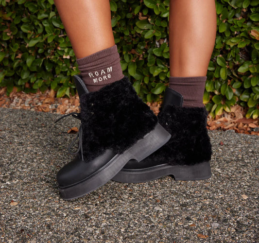 Cloud Moto Lace-up Boot