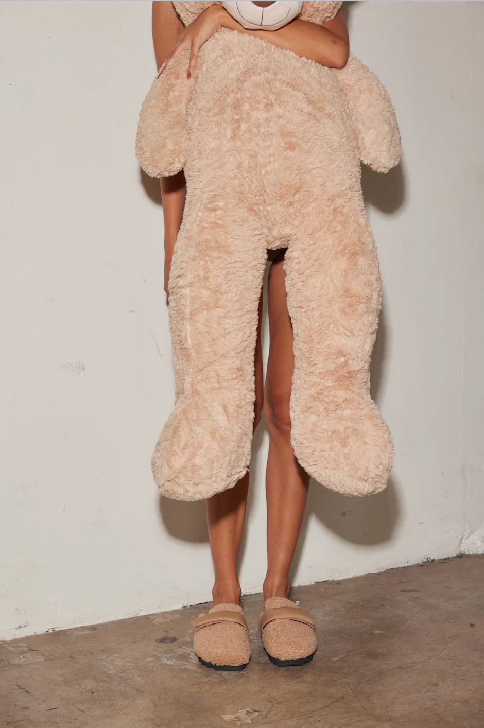 FINAL SALE - Fuzzy Loafer Mule