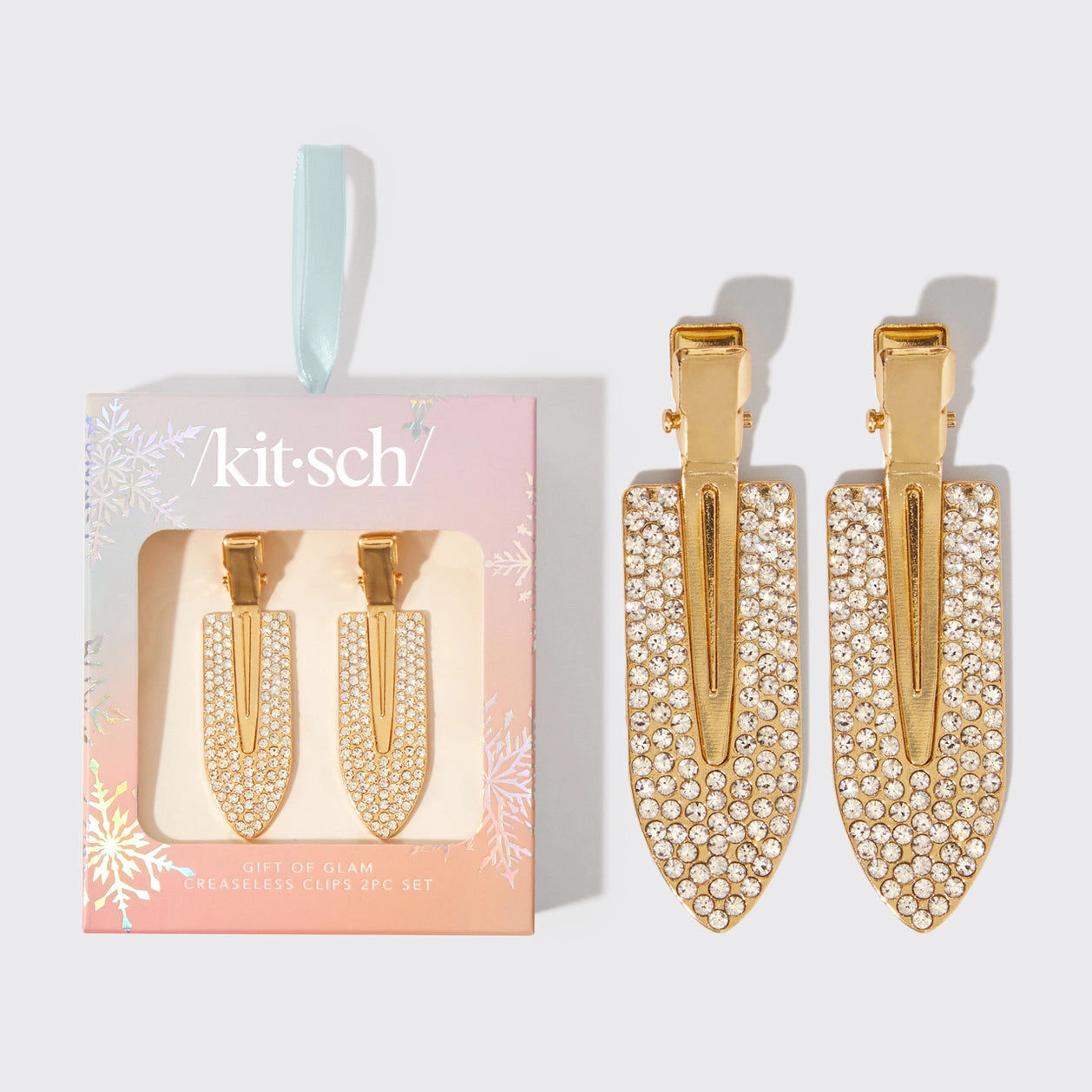 FINAL SALE - Glam Creaseless Clips 2pc Set