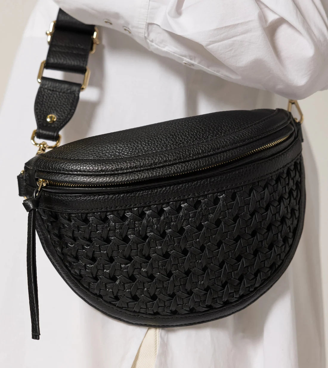 Doris Weave Crossbody Bag