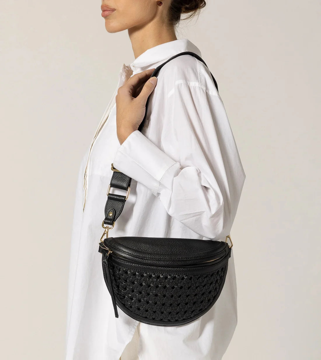 Doris Weave Crossbody Bag