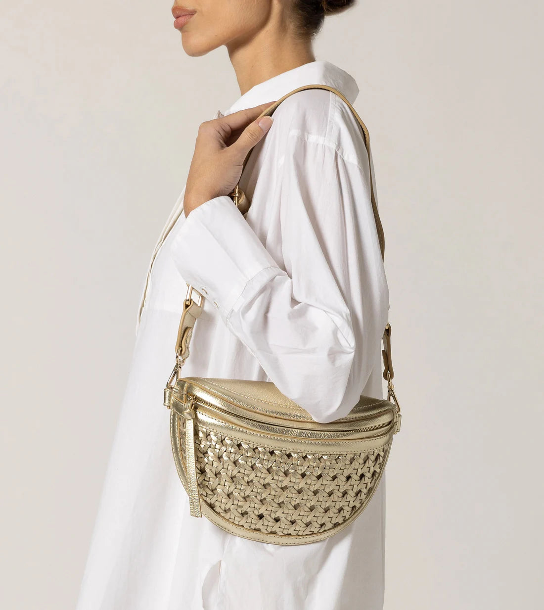 Doris Weave Crossbody Bag