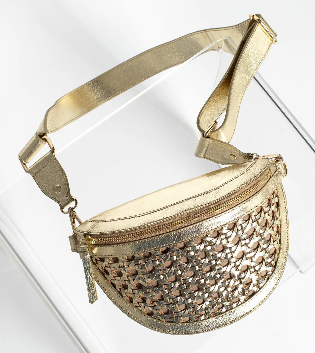Doris Weave Crossbody Bag