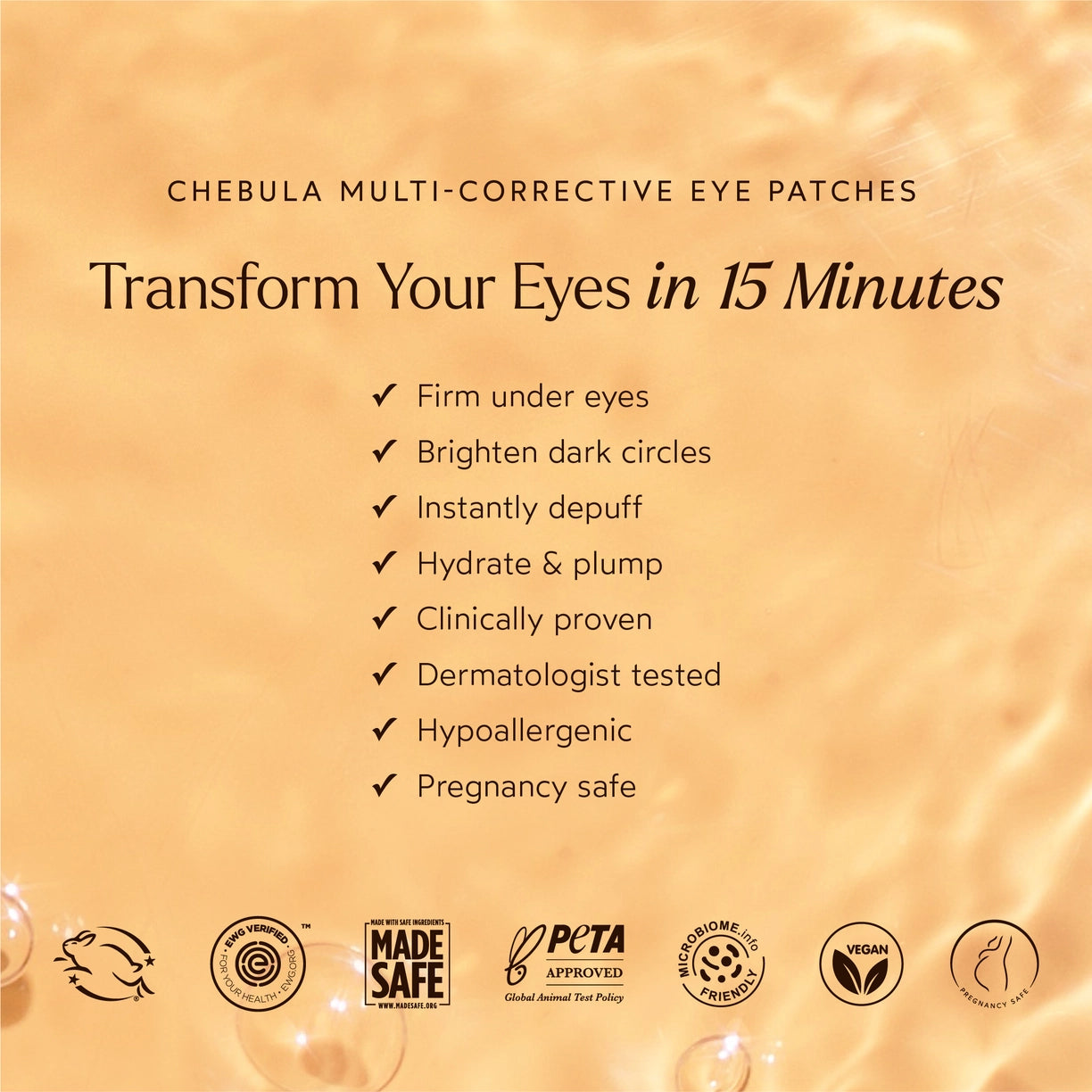 Brightening Chebula Under Eye Patches