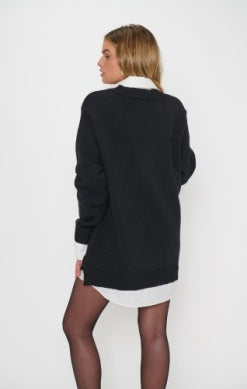 Lyle Collared Sweater Dress