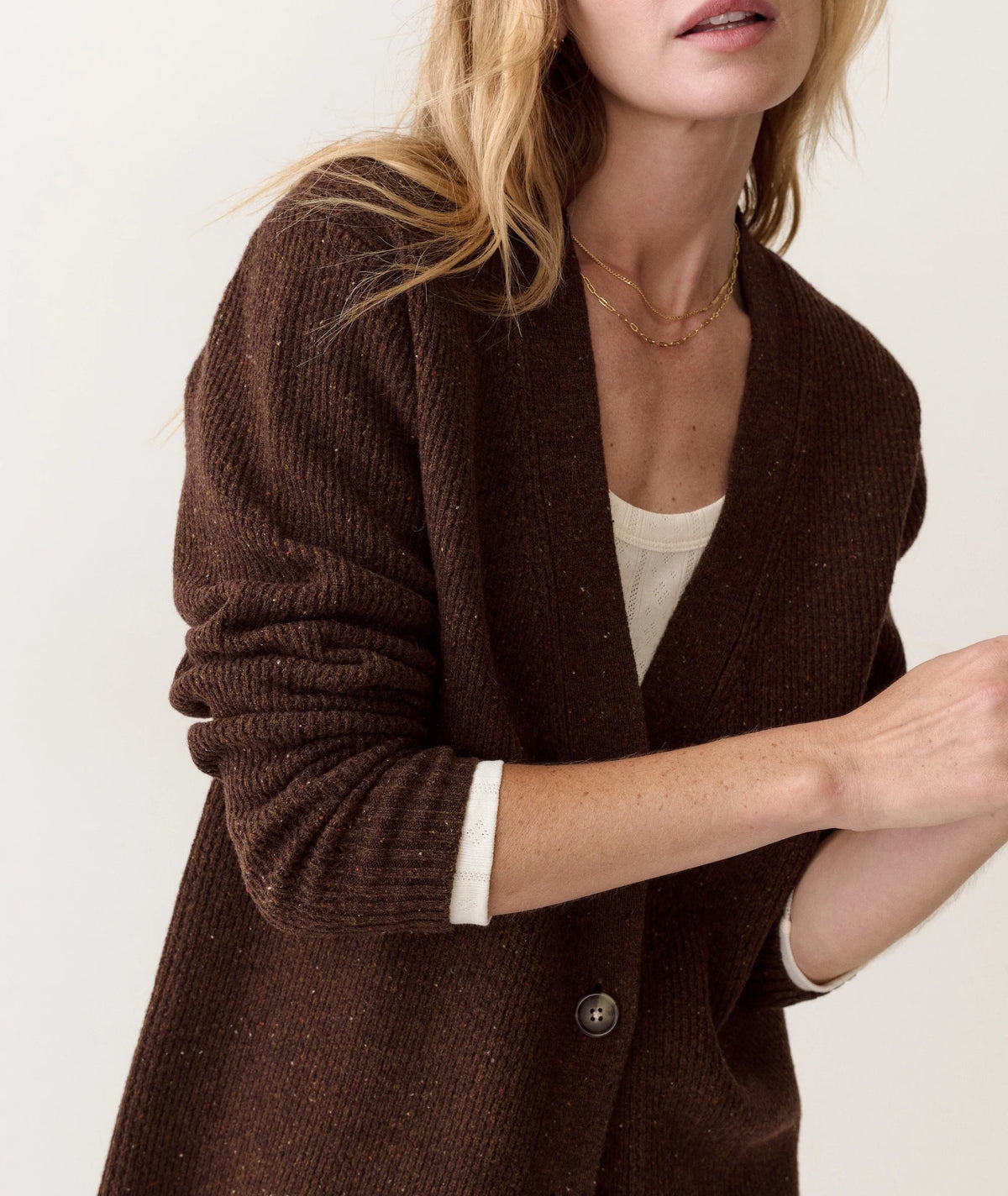 Merino Boyfriend Cardigan