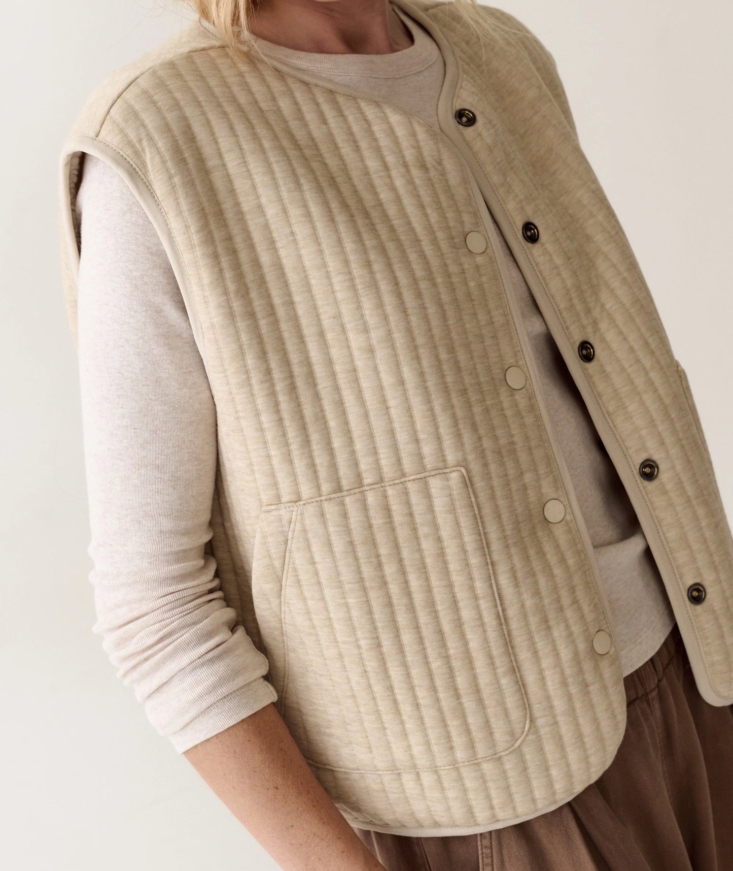 Mila Reversible Sherpa Vest