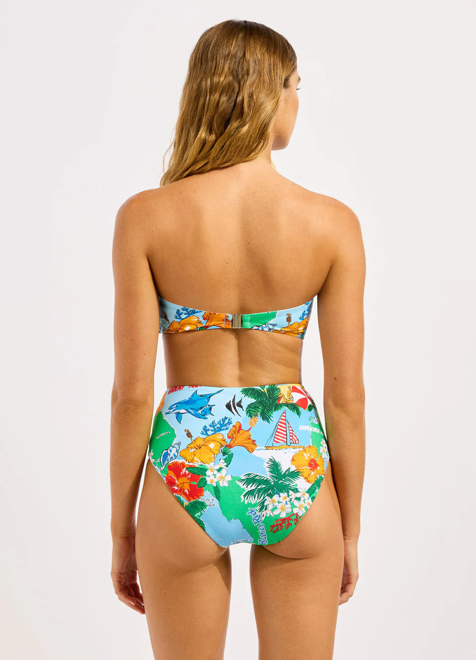 Viva Vacation Bandeau Bikini Top