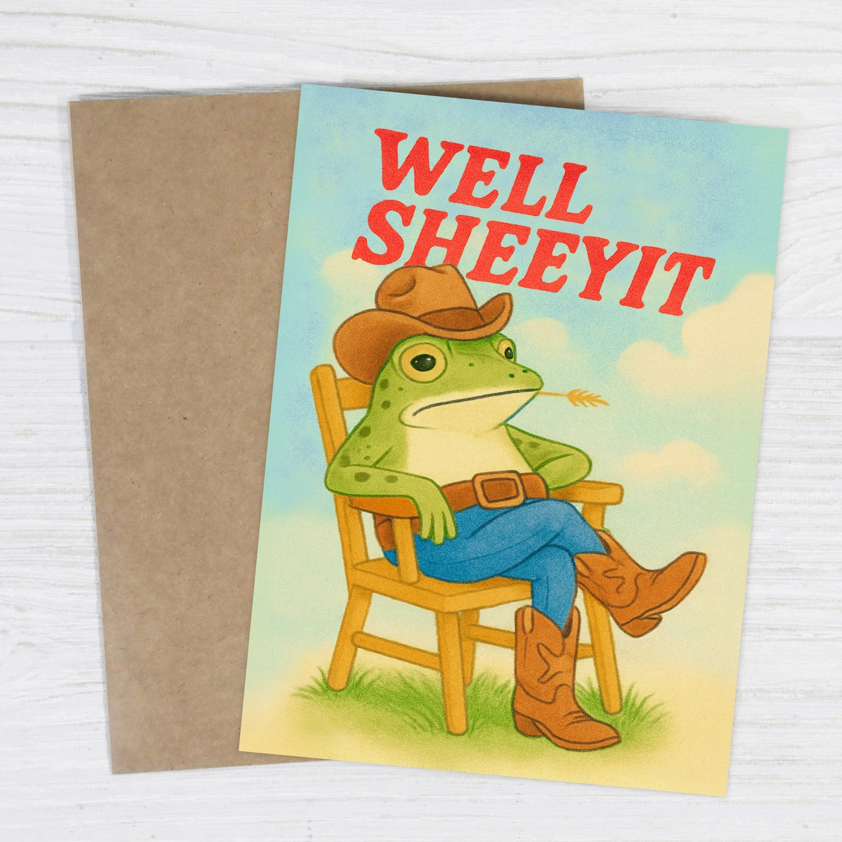 Well Sheeyit - Card