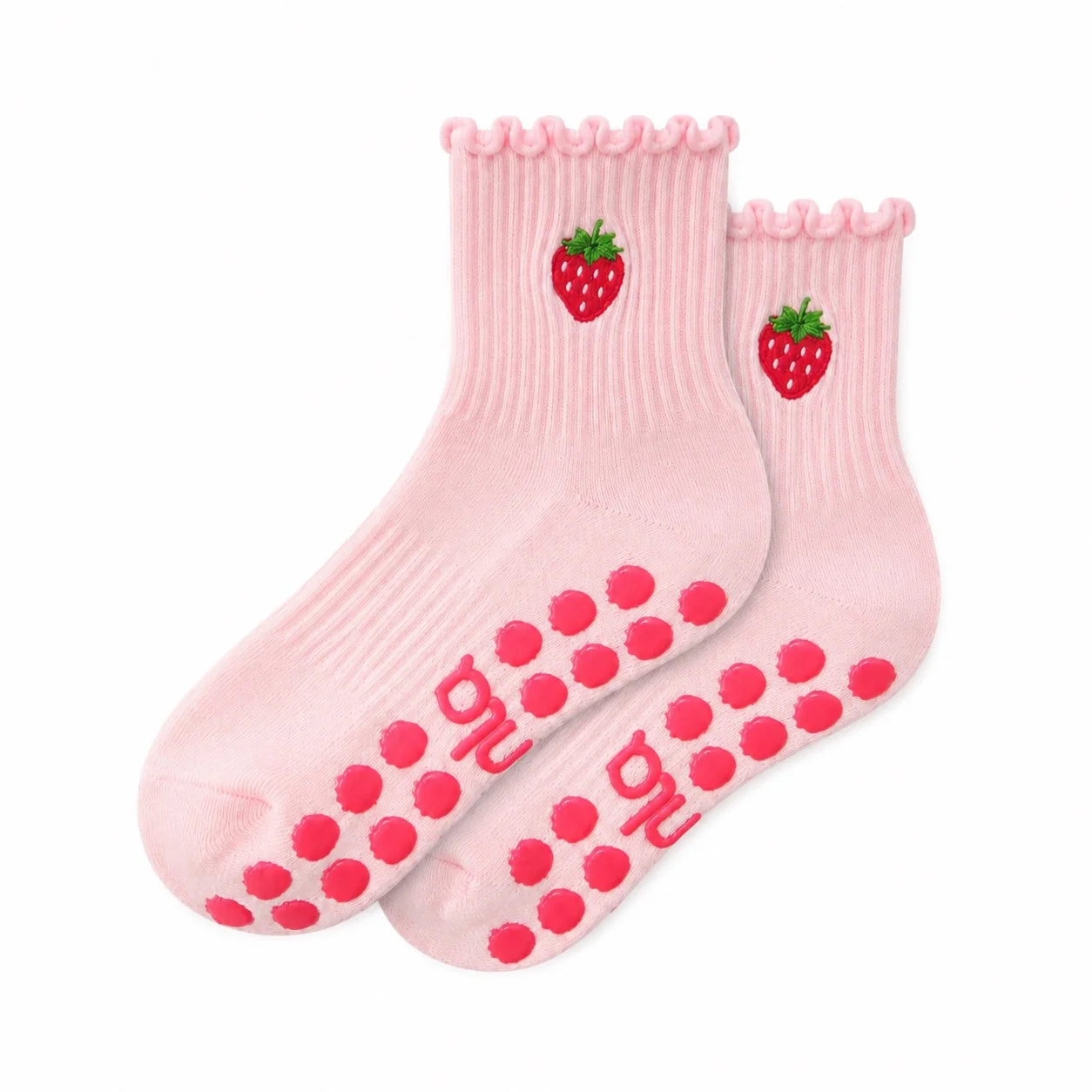 The Strawberry Grip Sock