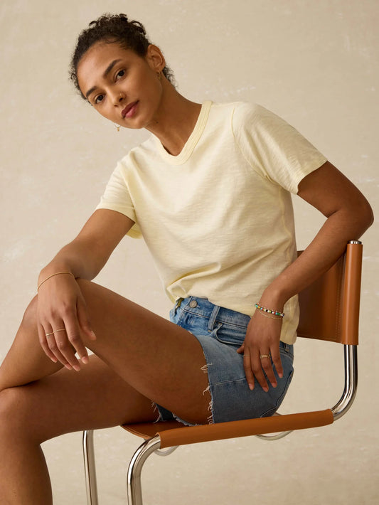 FINAL SALE - Sunwashed Regenerative Essential Tee