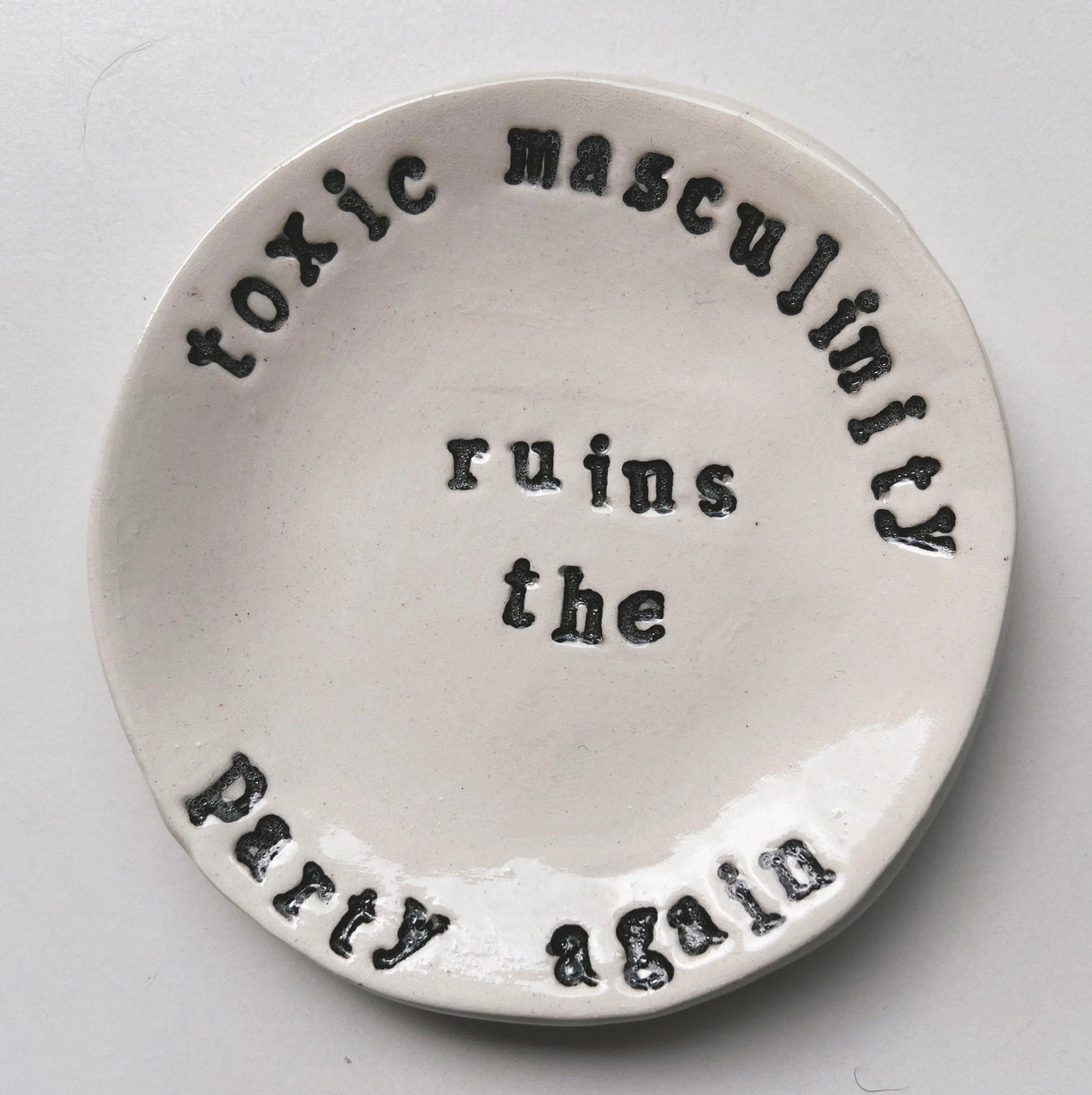 Toxic Masculinity Ruins the Party Again rish dish