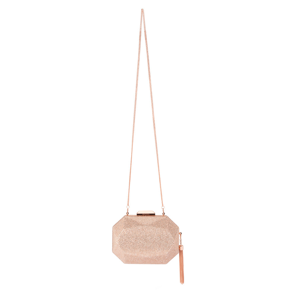 Tilly Hotfix Clutch with Tassel