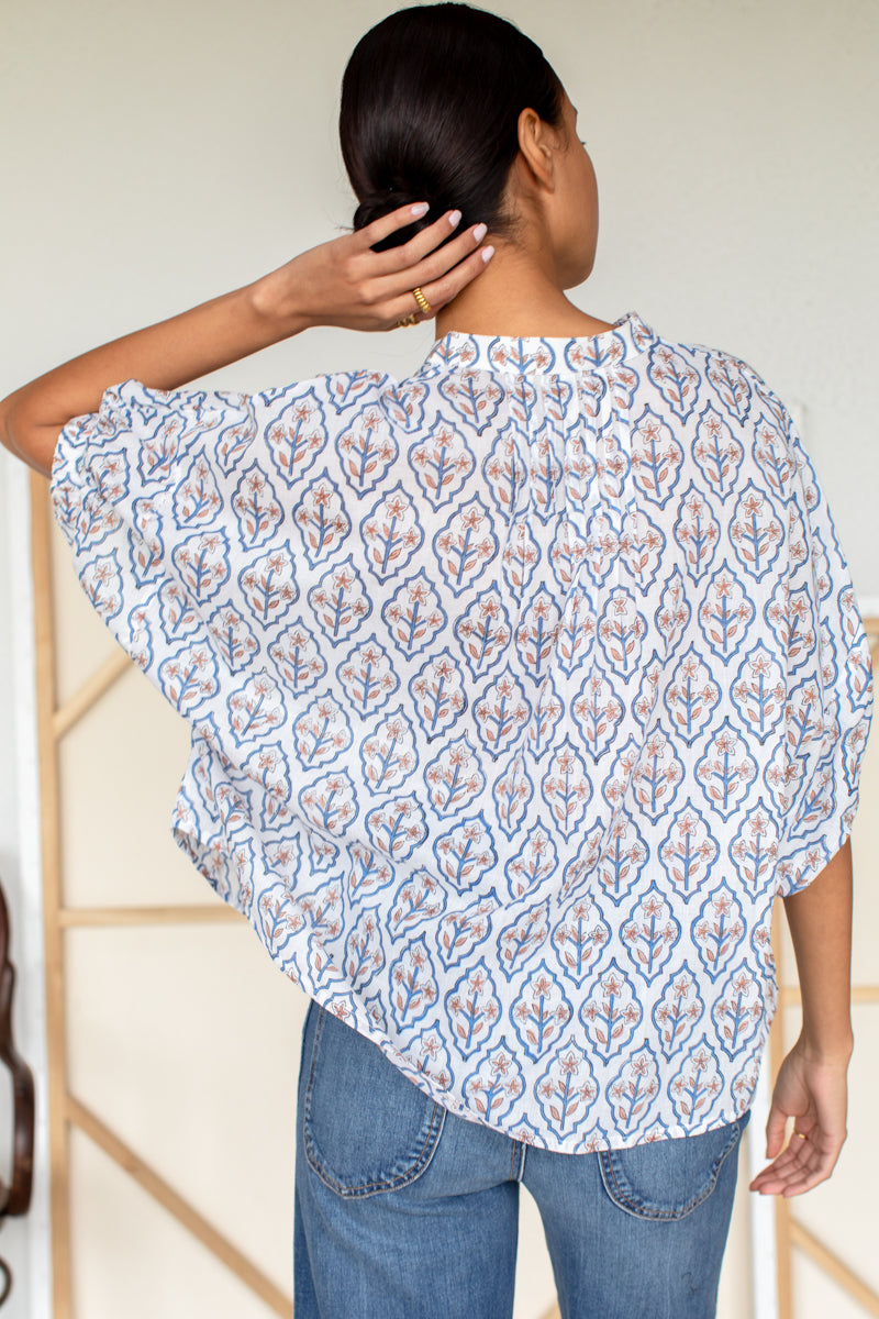 Mandarin Collar Top