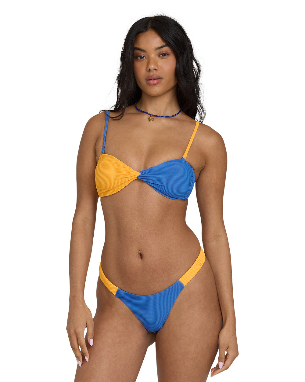 Tanlines Colorblock Twist Bandeau