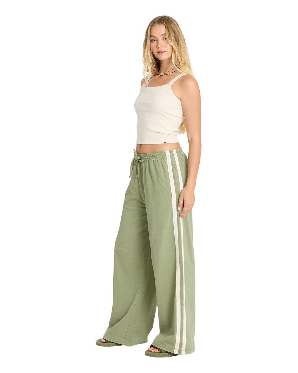 Wave Stamp Knit Pant