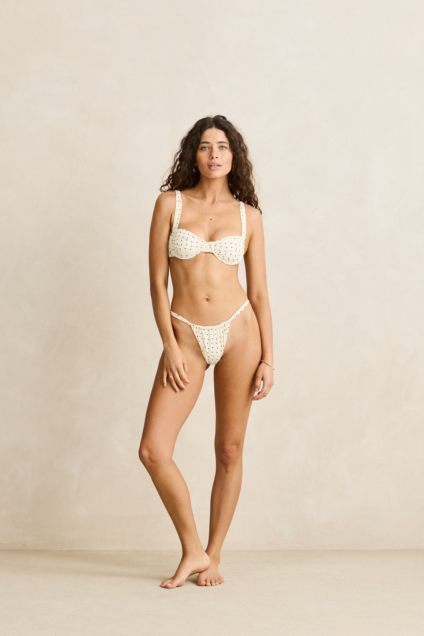 Polka Underwire Top