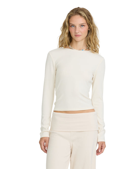 All I Know LS Knit Top