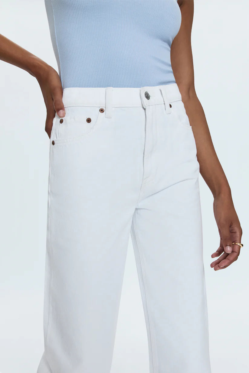 Wes High Rise Barrel Jean