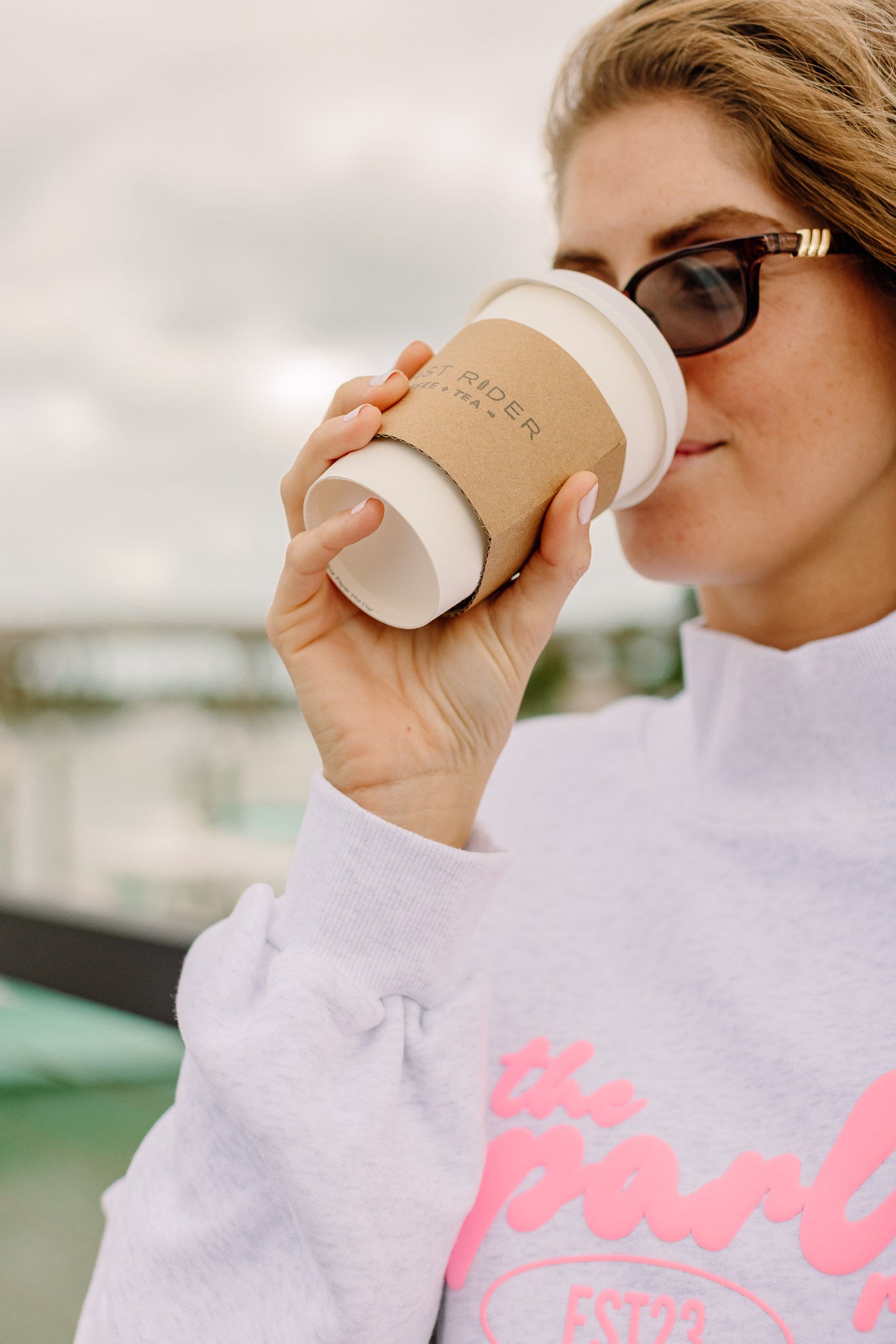 Parlor Core Marshmallow Mock Neck