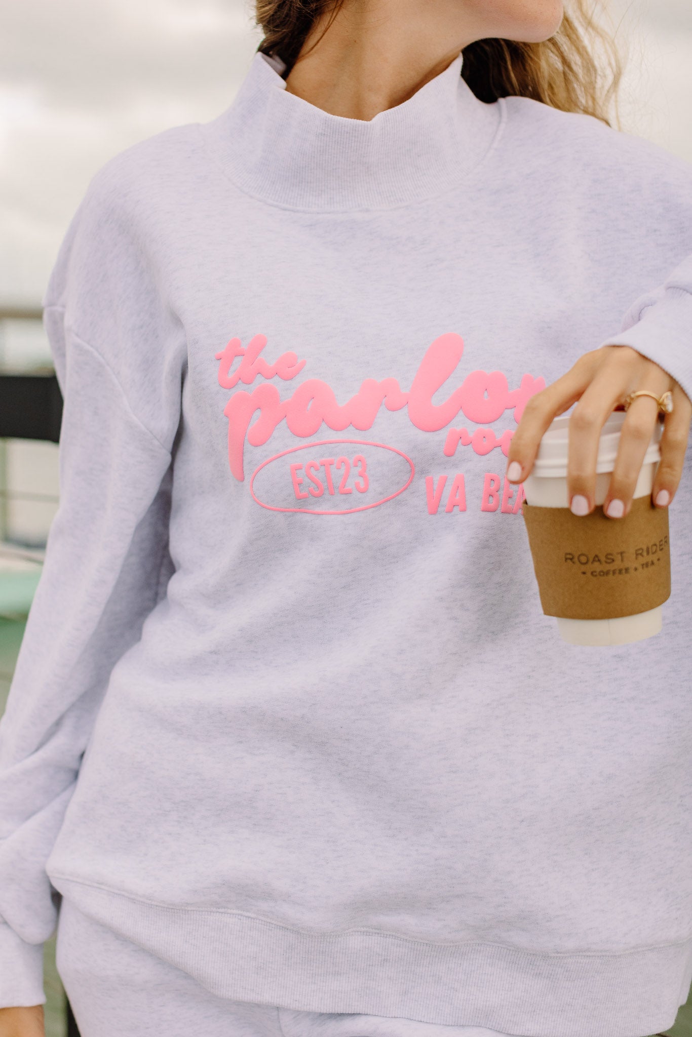 Parlor Core Marshmallow Mock Neck