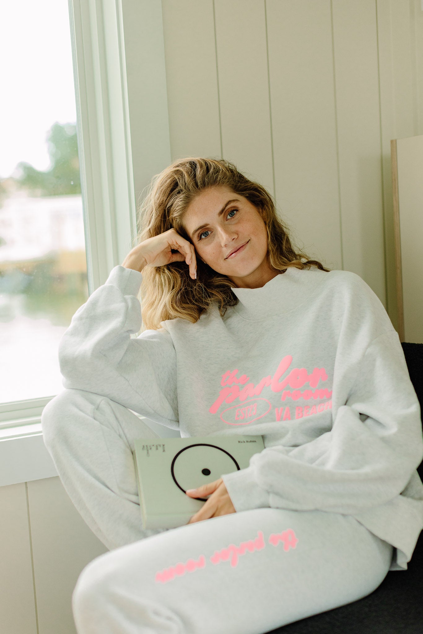 Parlor Core Marshmallow Mock Neck