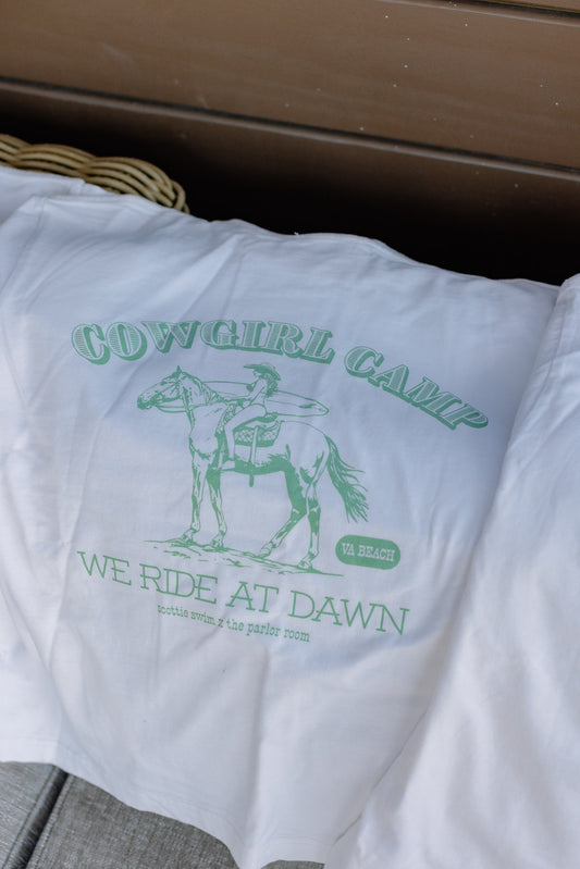 Cowgirl Camp Graphic Relaxed Tee