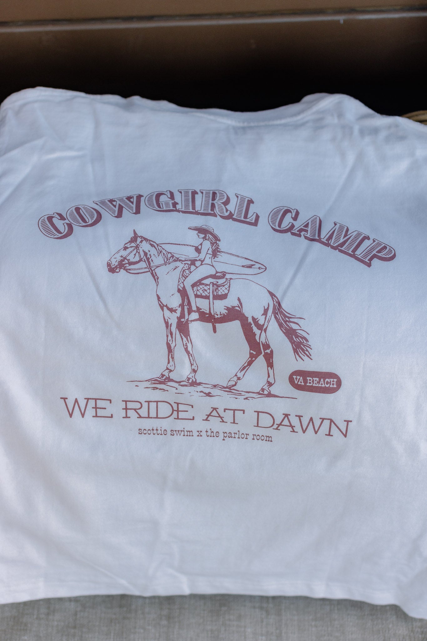 Cowgirl Camp Graphic Relaxed Tee