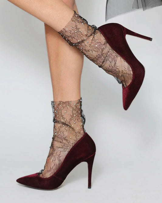 Crystal Lace Socks