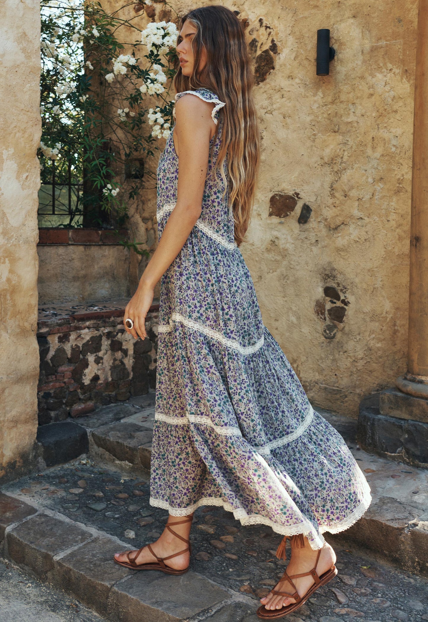 Mimi-Rose Sleeveless Boho Dress