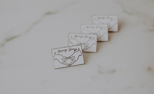 Ovary Gang Enamel Pin