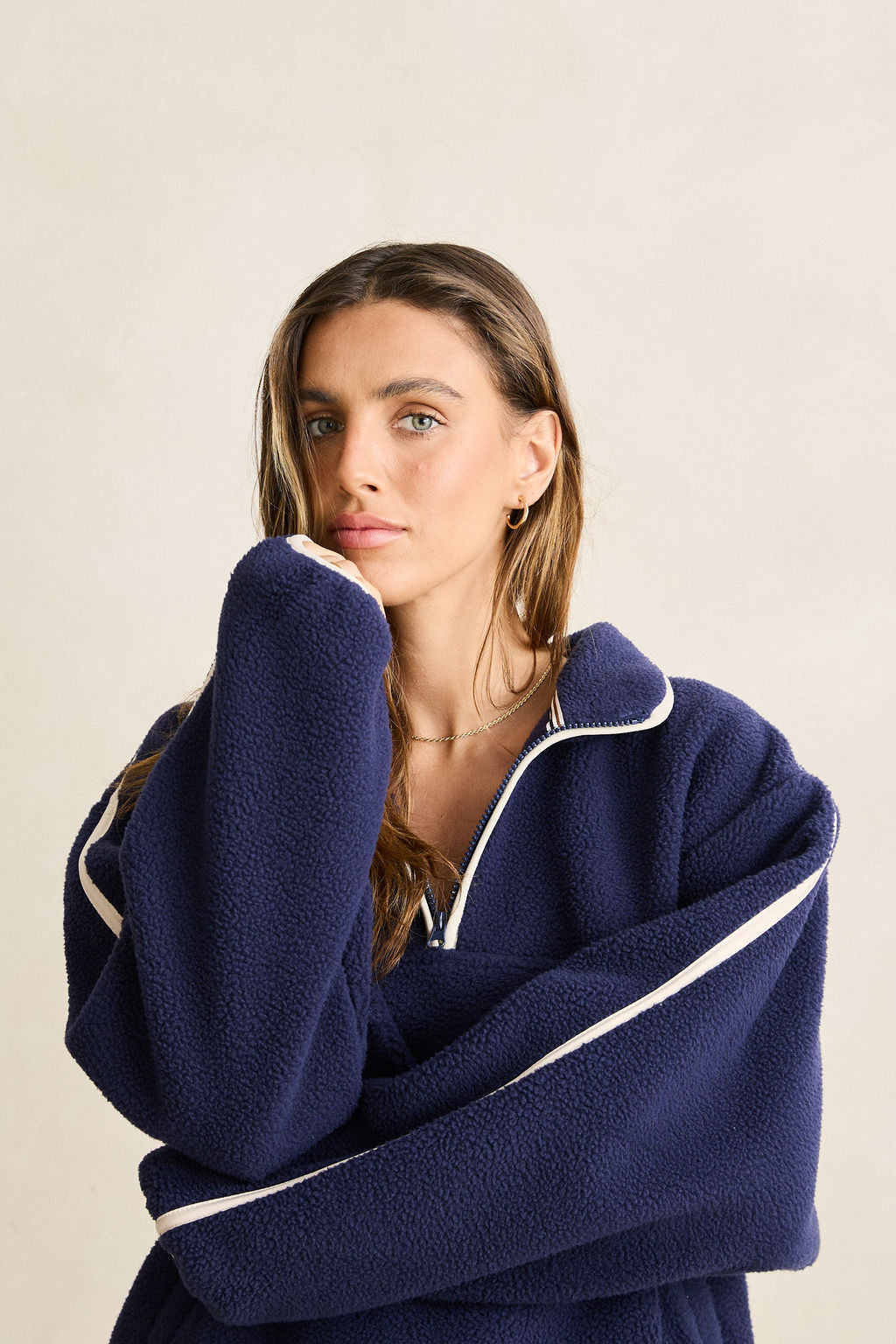 Camp Half Zip Sherpa Pullover