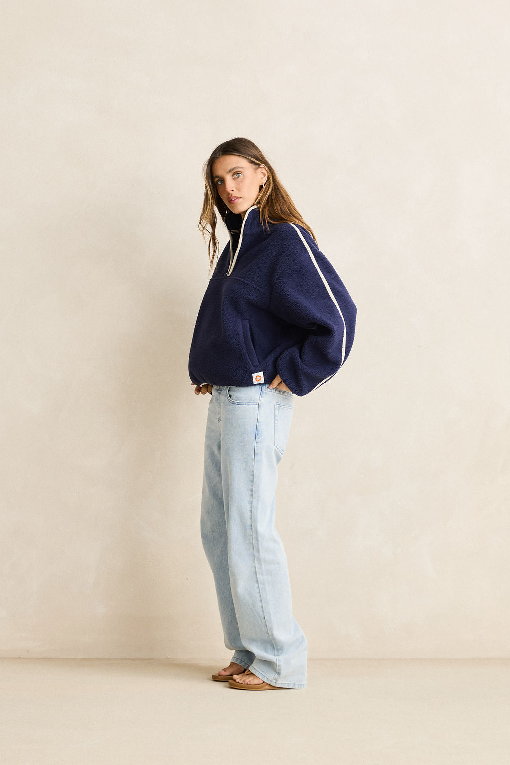 Camp Half Zip Sherpa Pullover