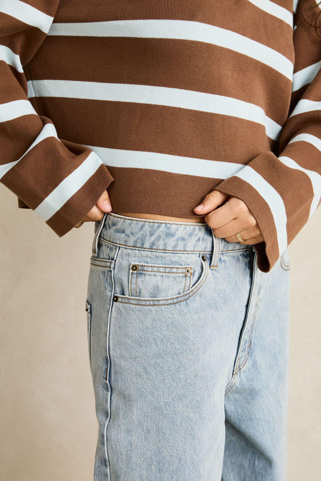 Rugby Polo Knit Sweater