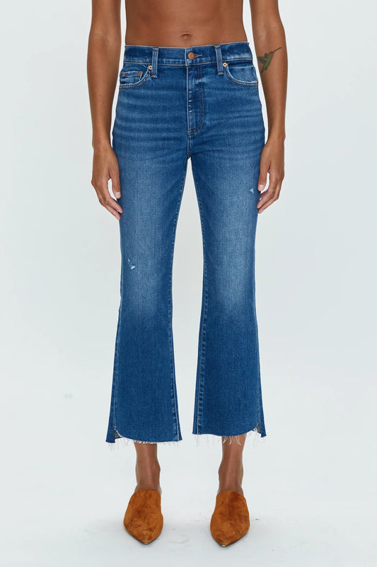 Lennon High Rise Crop Boot Jean