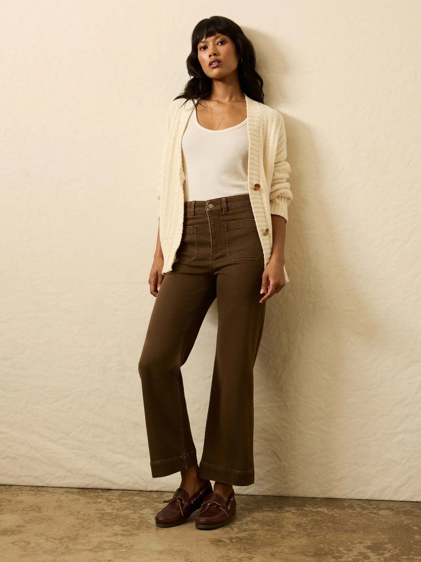 Stretch Terry Patch Pocket Pan