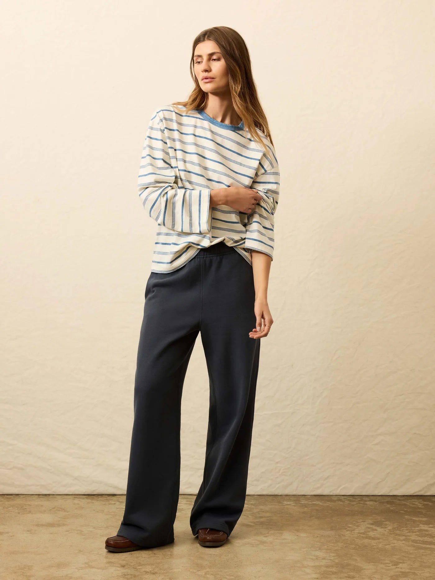 Sunwashed Long-Sleeve Retro Tee