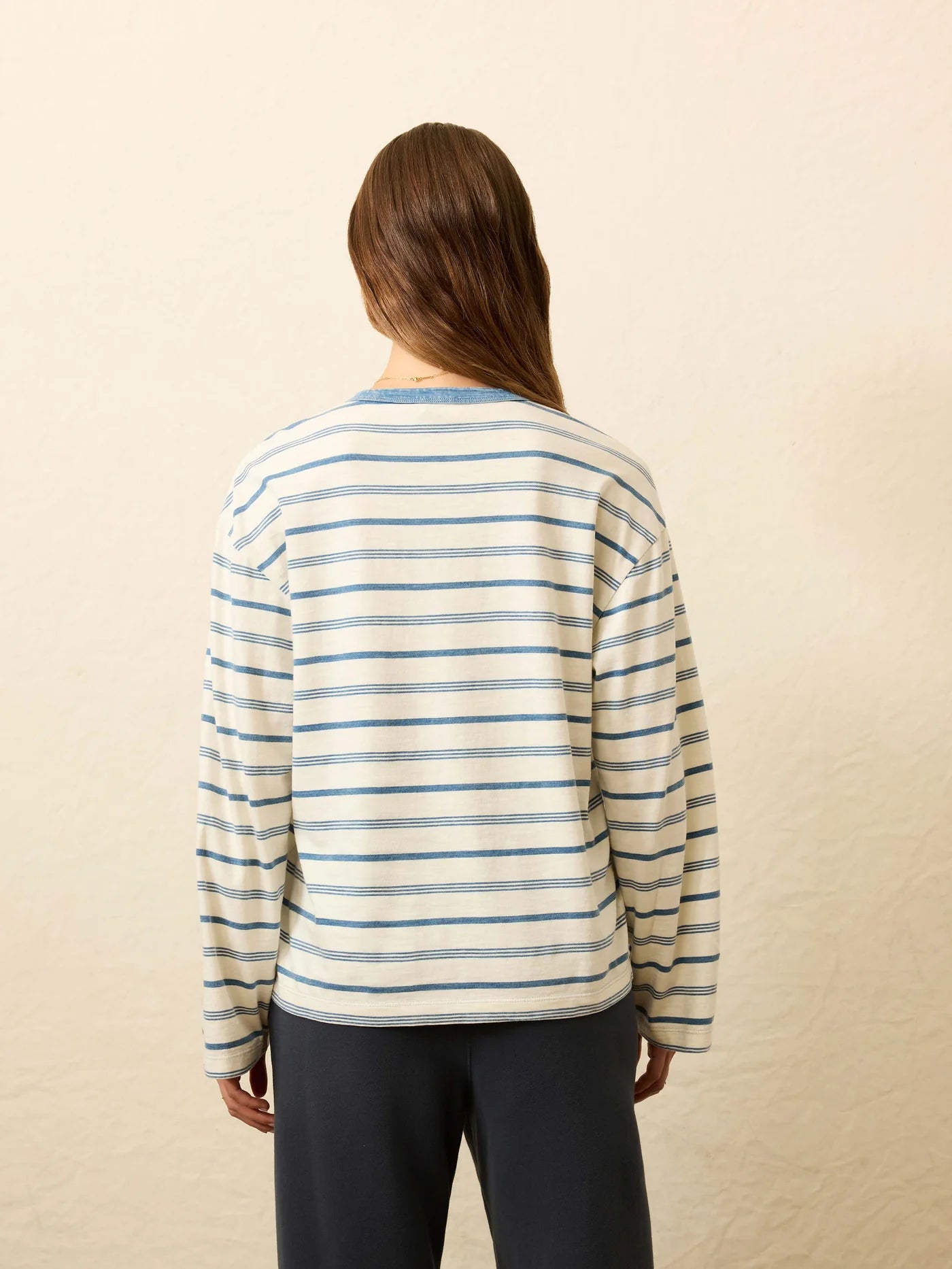 Sunwashed Long-Sleeve Retro Tee