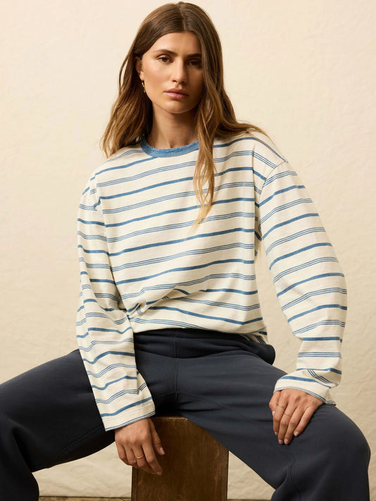 Sunwashed Long-Sleeve Retro Tee