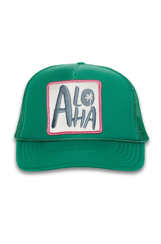 Aloha in Green Hat